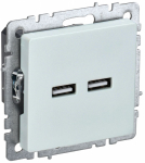 Розетка 2гн USB+USB A+A с/у жемчуг механизм 5В 3,1А РЮ10-1-БрЖ BRITE IEK (1/8/80) Розетка 2гн USB+USB A+A с/у жемчуг механизм 5В 3,1А РЮ10-1-БрЖ BRITE IEK (1/8/80)