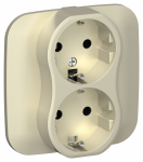 FLITE Роз. 2-я с з/к без з/ш б/к 16А РС12-1-А-ФлШ шам. IEK