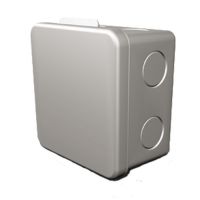 Коробка разветвительная С3В100 евро о/у сер без отв (3 муфты) 100х100х55 IP54 GUSI ELECTRIC (1/81)