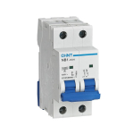 Авт. выкл. NB1-63H 2P 10А 10кА х-ка C  CHINT (1)