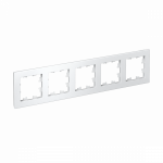 Рамка 5гн белый AtlasDesign Systeme Electric (1/5) Рамка 5гн белый AtlasDesign Systeme Electric (1/5)