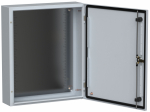 Щит с монтажной панелью ЩМП 600х500х150 настен с зам. металл сер УХЛ1 IP66 TITAN 5 IEK (1)