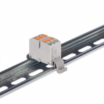 Зажим клеммный проходной 28.8мм размер ячейки 16мм на DIN-рейку 1 уровень сечение провода 2.5мм² 24А 690В термопласт DKC (ДКС) Зажим клеммный проходной 28.8мм размер ячейки 16мм на DIN-рейку 1 уровень сечение провода 2.5мм² 24А 690В термопласт DKC (ДКС)