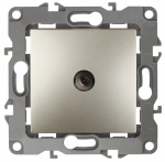 Розетка 1гн ТВ проходная с/у шампань механизм 12-3102-04 Эра12 ЭРА (10/100/2500) Розетка 1гн ТВ проходная с/у шампань механизм 12-3102-04 Эра12 ЭРА (10/100/2500)