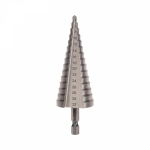 Сверло по металлу ступенчатое 4,0-32,0 мм 102 mm 62 HRC Kranz (1/50)