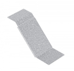 Крышка на угол (поворот) для лотка: регулируемый 815ммx600мм сталь оцинкованное Ostec КПВР Крышка на угол (поворот) для лотка: регулируемый 815ммx600мм сталь оцинкованное Ostec КПВР