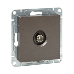 Механизм розетки TV, одиночная, мокко Эпика EKF