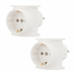 тройник 3гн "линейный" REXANT 16 А, одно гнездо с заземлением, белый (2 шт./уп.) тройник 3гн "линейный" REXANT 16 А, одно гнездо с заземлением, белый (2 шт./уп.)