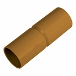 Патрубок-муфта с ограничителем бук д32 (5шт/200шт уп/кор) Промрукав Патрубок-муфта с ограничителем бук д32 (5шт/200шт уп/кор) Промрукав