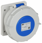 Розетка встр. пр. ССИ-6232 32А-6ч 220В 2P+PE IP67 IEK Розетка встр. пр. ССИ-6232 32А-6ч 220В 2P+PE IP67 IEK