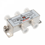 Делитель ТВx4+5шт F-разъемов 5-1000 МГц REXANT (1/10/200) Делитель ТВx4+5шт F-разъемов 5-1000 МГц REXANT (1/10/200)