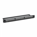 Патч-панель 19",1U,CAT5E, 24 модуля RJ45, экранированная Патч-панель 19",1U,CAT5E, 24 модуля RJ45, экранированная