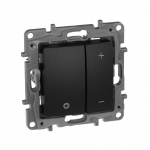 Светорегулятор 400Вт нажимной с/у антрацит механизм Etika Legrand (1) Светорегулятор 400Вт нажимной с/у антрацит механизм Etika Legrand (1)