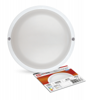 Светильник светодиод герметичный СПП 18Вт круг 4000К 1440Лм IP65 ЖКХ IN HOME (1/30)  СНЯТ