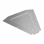 Крышка угла горизонтального 45 градусов Стандарт INOX (AISI 304) 500 Промрукав Крышка угла горизонтального 45 градусов Стандарт INOX (AISI 304) 500 Промрукав