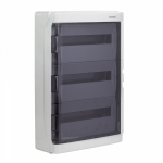 Корпус распред. шкафа 1двер. пластик серый 426мм 470мм 139мм с монтажной платой IP65 DKC