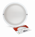 Светильник светодиод герметичный СПП 12Вт круг 4000К 960Лм IP65 IN HOME (1/40)