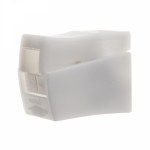 Строительно-монтажная клемма СМК 224 для светильника на 2 проводника (1,0-2,5)/(0,5-2,5) мм², белая (100 шт./уп.) REXANT