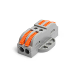 СМК проходная с монтажной площадкой сечение 0,08 - 4 мм² 2-проводная серая (25 шт/уп) Промрукав СМК проходная с монтажной площадкой сечение 0,08 - 4 мм² 2-проводная серая (25 шт/уп) Промрукав