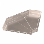 Угол д/листового кабель.лотка 90° горизонтальн. без соединит. разъема нержавеющая сталь серый ПРОМРУКАВ Угол д/листового кабель.лотка 90° горизонтальн. без соединит. разъема нержавеющая сталь серый ПРОМРУКАВ