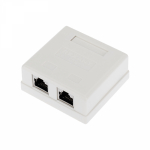 Розетка компьютерная внешняя, 2-порта FTP RJ-45 (8P8C), CAT 6 REXANT Розетка компьютерная внешняя, 2-порта FTP RJ-45 (8P8C), CAT 6 REXANT