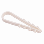 Дюбель-хомут PCD-R 05-10-45-100WH PA6.6 Jazzway (100 шт/уп)