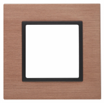 Рамка 1гн металл медь/антрацит 14-5201-14 Elegance ЭРА Рамка 1гн металл медь/антрацит 14-5201-14 Elegance ЭРА