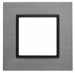 Рамка 1гн металл титан/антрацит 14-5201-42 Elegance ЭРА Рамка 1гн металл титан/антрацит 14-5201-42 Elegance ЭРА