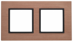 Рамка 2гн металл медь/антрацит 14-5202-14 Elegance ЭРА Рамка 2гн металл медь/антрацит 14-5202-14 Elegance ЭРА