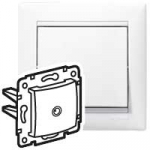 Розетка Valena ТV 2400мГц, белая Розетка Valena ТV 2400мГц, белая