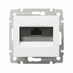 Розетка 1гн комп RJ45 с/у белый механизм кат.5е Valena DIY Legrand Розетка 1гн комп RJ45 с/у белый механизм кат.5е Valena DIY Legrand