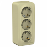 Розетка 3гн с З/К о/у крем изол.пласт. 16А IP20 Blanca Systeme Electric (1/5) Розетка 3гн с З/К о/у крем изол.пласт. 16А IP20 Blanca Systeme Electric (1/5)