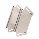 Угол д/листового кабель.лотка 90° вертикально ниспадающий (внешний) без соединит. разъема нержавеющая сталь серый ПРОМРУКАВ Угол д/листового кабель.лотка 90° вертикально ниспадающий (внешний) без соединит. разъема нержавеющая сталь серый ПРОМРУКАВ