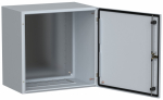 Щит с монтажной панелью ЩМП 600х600х400 настен с зам. металл сер УХЛ1 IP66 TITAN 5 IEK (1)