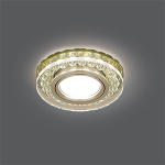 Светильник Кругл. Шампань/Кристалл/Хром, Gu5.3, LED 2700K Gauss Backlight 1/40 СНЯТ Светильник Кругл. Шампань/Кристалл/Хром, Gu5.3, LED 2700K Gauss Backlight 1/40 СНЯТ