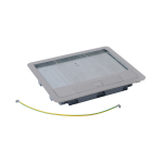 Крышка для напольной коробки нержавеющая сталь стандартное исполнение 12/18 мод. Крышка для напольной коробки нержавеющая сталь стандартное исполнение 12/18 мод.