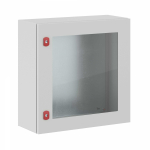 Корпус распред. шкафа 1двер. сталь серый 600мм 600мм 250мм с монтажной платой IP66 DKC