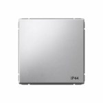 Выключатель 1кл прох с/у алюминий механизм быстрозажим IP44 ArtGallery Systeme Electric (1/5/20)