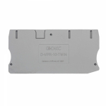 Торцевой изолятор, защелкивающ-ся 2.2мм цвет серый DKC (ДКС) Торцевой изолятор, защелкивающ-ся 2.2мм цвет серый DKC (ДКС)