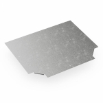 Крышка на тройник для кабельного лотка 625.2мм сталь оцинкованная горячее цинкование ПРОМРУКАВ Без серии