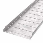 Лоток кабельный листовой 3000x400x50 сталь с перфорированной боковой стенкой толщ.1.2мм ПРОМРУКАВ Лоток кабельный листовой 3000x400x50 сталь с перфорированной боковой стенкой толщ.1.2мм ПРОМРУКАВ