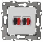 Розетка 2гн аудио+аудио с/у белый механизм12-3112-01 Эра12 ЭРА (10/100/2500) Розетка 2гн аудио+аудио с/у белый механизм12-3112-01 Эра12 ЭРА (10/100/2500)