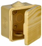 Коробка разветвительная о/у сосна 65х65х50 4 ввода IP54 IEK (1/45/45) Коробка разветвительная о/у сосна 65х65х50 4 ввода IP54 IEK (1/45/45)