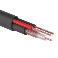 Кабель для видеонаблюдения КВК-П-2+2х0,75 (CU/CU) (96%) (200м/бухта) черн OUTDOOR REXANT (1м) Кабель для видеонаблюдения КВК-П-2+2х0,75 (CU/CU) (96%) (200м/бухта) черн OUTDOOR REXANT (1м)