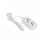 Удлинитель 2гн без З/К 1,5м белый 6А ПВС 2х0,75мм? PROconnect (1/40)