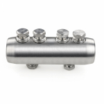 Соединитель болтовой СБСП 400 (до 20 кВ) (1 шт/уп) Промрукав Соединитель болтовой СБСП 400 (до 20 кВ) (1 шт/уп) Промрукав