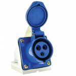 Розетка стационарная силовая ССИ-123 2Р+РЕ 32А 220В о/у IP44 ЭКФ (1/10/60) Розетка стационарная силовая ССИ-123 2Р+РЕ 32А 220В о/у IP44 ЭКФ (1/10/60)