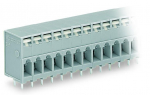 Клемма печатной платы 1 уровень, 16 соединителей, 320В 16А 4кВ сечение2.500мм² олово крепл. проводника, соединение с пружинным зажимом IP20 Wago