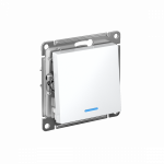 Выключатель 1кл с подсв с/у белый механизм быстрозажим AtlasDesign Systeme Electric (1/20) Выключатель 1кл с подсв с/у белый механизм быстрозажим AtlasDesign Systeme Electric (1/20)