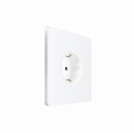 Systeme Infinity, Розетка С/У с ЗК (250В, 16А, защит.шторки), Арктический лед Systeme Infinity, Розетка С/У с ЗК (250В, 16А, защит.шторки), Арктический лед
